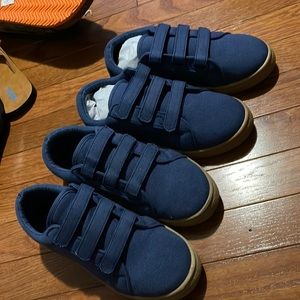 Navy blue shoes